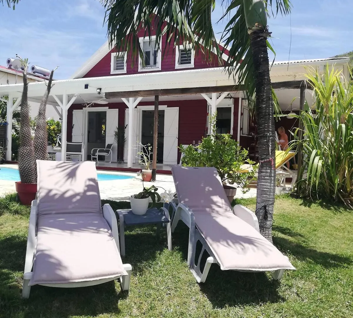 Villa De Caractere ,3 Etoiles, Avec Piscine, Jardin Et Plage A 200M La Trinite